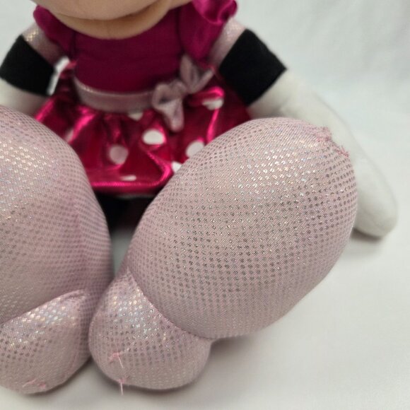Minnie Mouse Plush Stuffed Bow Lights Up & Talks 16" - Picture 3 of 6